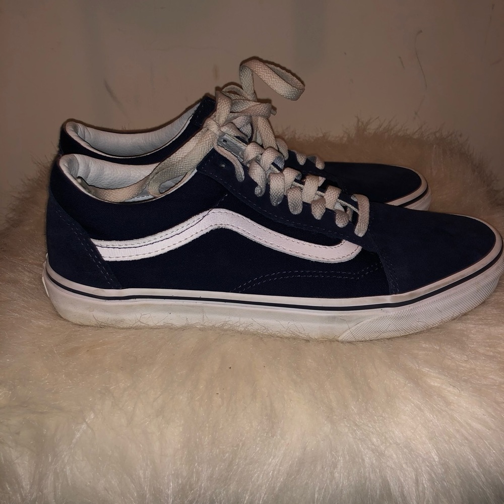 Navy blue Vans
